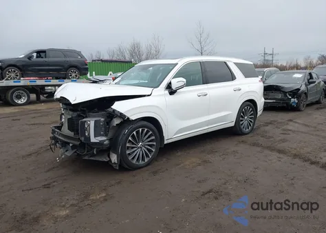 2023 Hyundai Palisade Calligraphy z USA, uszkodzony, nr VIN KM8R7DGE7PU556770